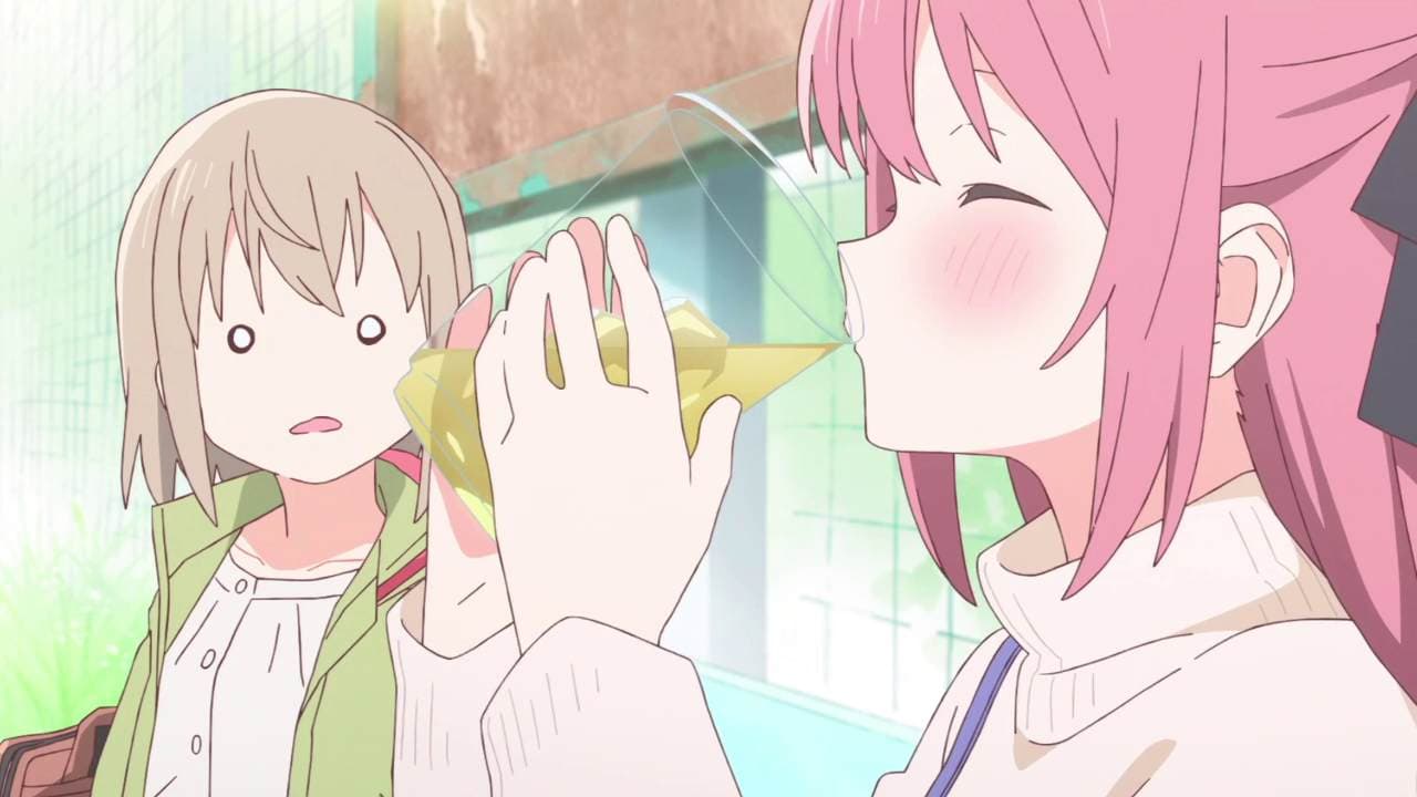 Kamiina Botan, épisode 1, Botan goûte le highball