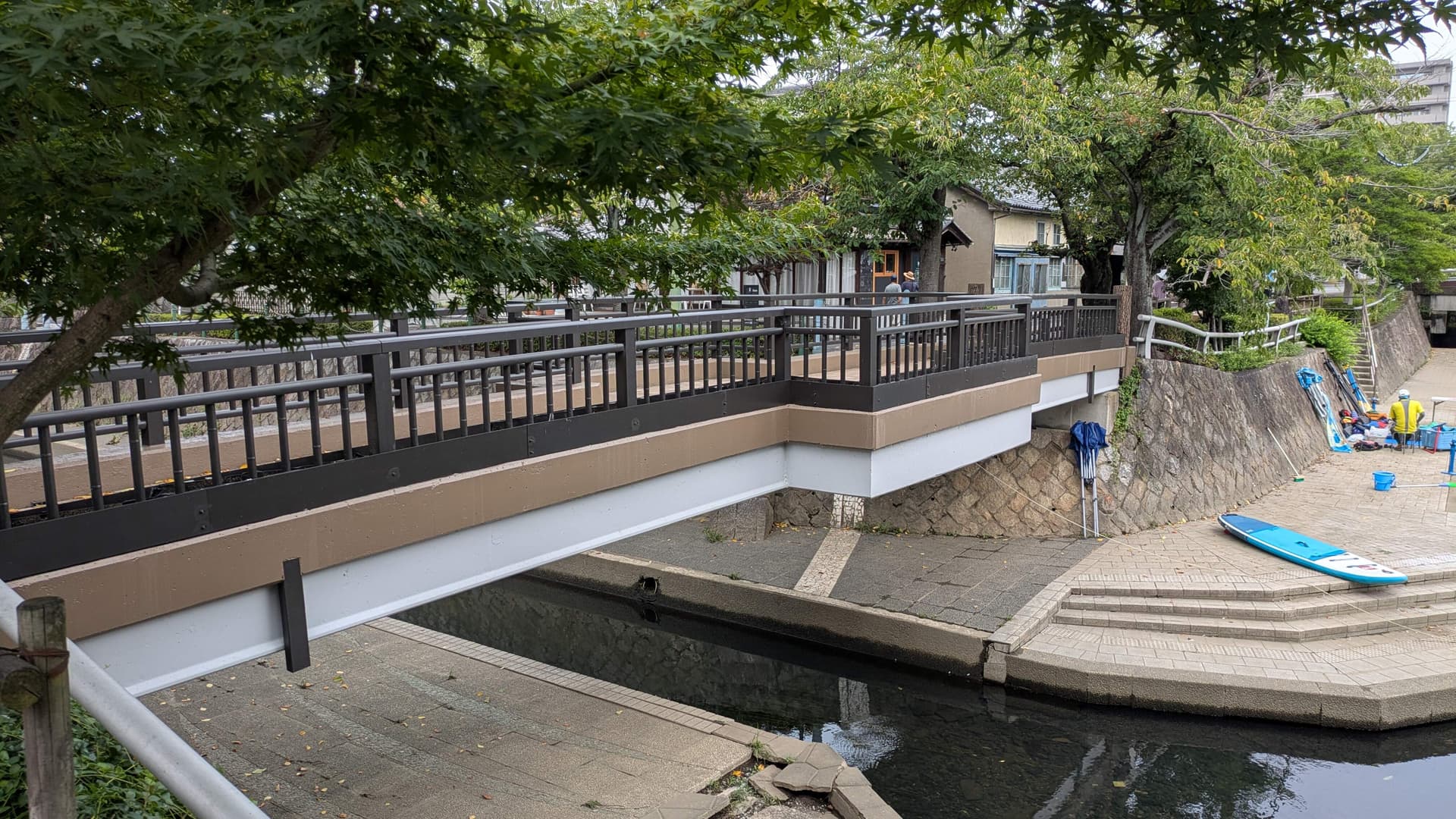 Pont Midori à Ogaki dans la réalité