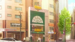 The Fragrant Flower Blooms with Dignity, EP 10 · 11:04 : Hobson's Nishiazabu (lieu réel)