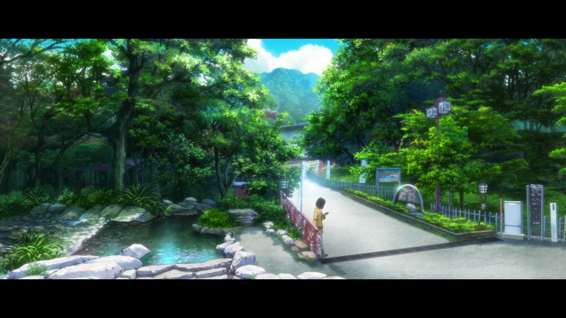 Le parc de Gifu dans l'anime