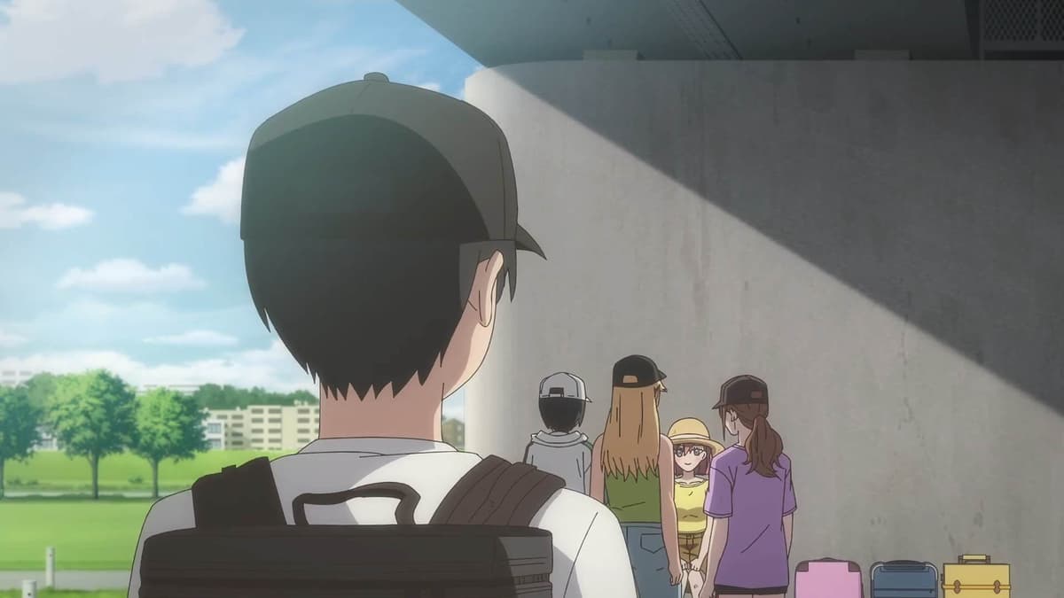 Scène de 2.5 Dimensional Seduction, épisode 20 à 13:51, à Maruko Bridge