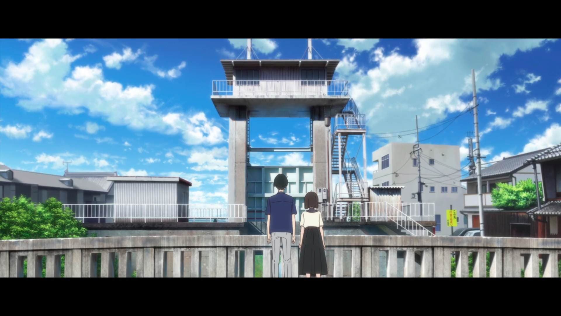 Le barrage de Zaimokuchou dans l'anime