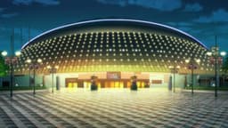 Tamon-kun Ima Docchi!?, EP 1 : Tokyo Dome (lieu réel)