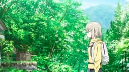 Kamiina Botan, Yoeru Sugata wa Yuri no Hana, EP 7 · 3:26 : River Naru Starting Point Monument (lieu réel)