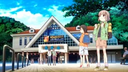 Yama no Susume, EP 8 : Takaosan Cable Car Kiyotaki Station (lieu réel)