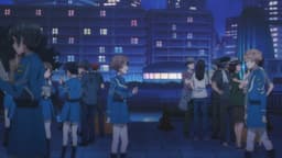 Otome Kaijuu Caraméliser, EP 10 · 21:14 : Kachidoki Bridge (lieu réel)