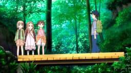 Yama no Susume, EP 9 : Mont Takao 6th Route (lieu réel)
