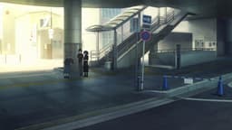 Make Heroine ga Oosugiru!, EP 5 · 19:26 : Toyohashi Station (lieu réel)