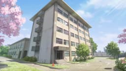 Toumei na Yoru ni Kakeru Kimi to, Me ni Mienai Koi wo Shita., EP 1 · 13:03 : Tokyo University of Marine Science and Technology Etchūjima Campus (lieu réel)