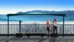 Kamiina Botan, Yoeru Sugata wa Yuri no Hana, EP 12 · 6:01 : Hodosan Summit Station (lieu réel)