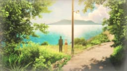 Summer Pockets, EP 9 · 7:18 : Kazutoshi Hosokawa's Footprints Monument (lieu réel)