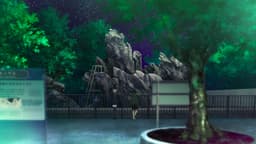 Yofukashi no Uta 2, EP 1 : Ueno Zoo (lieu réel)