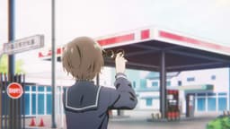 Yofukashi no Uta 2, EP 8 : apollostation Self-Service Omiya Hongo SS (lieu réel)
