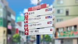 Tetsuryou! Meet with Tetsudou Musume, EP 1 · 19:00 : Honkawagoe Station (lieu réel)