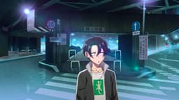 Yofukashi no Uta, EP 2 : Parking in Musashi-Urawa Station East Exit (lieu réel)