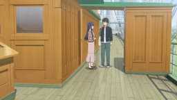 Toumei na Yoru ni Kakeru Kimi to, Me ni Mienai Koi wo Shita., EP 2 · 14:47 : Meiji-Maru (lieu réel)