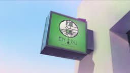 Kamiina Botan, Yoeru Sugata wa Yuri no Hana, EP 11 · 16:28 : Shisha Cafe Enbu (lieu réel)