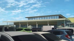 Make Heroine ga Oosugiru!, EP 8 · 15:27 : Roadside Station "Michi-no-Eki" Toyohashi (lieu réel)