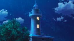 Summer Pockets, EP 1 · 9:01 : Ogi Island Lighthouse. (lieu réel)