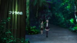 Yofukashi no Uta 2, EP 1 : Ueno Zoo (lieu réel)