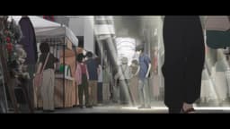 Shoushimin Series, EP 2 · 1:51 : Yanagase Hinodecho Shopping Street (lieu réel)