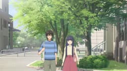Toumei na Yoru ni Kakeru Kimi to, Me ni Mienai Koi wo Shita., EP 3 · 15:22 : Tokyo University of Marine Science and Technology Etchūjima Campus (lieu réel)