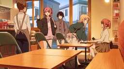 Kamiina Botan, Yoeru Sugata wa Yuri no Hana, EP 8 · 4:18 : Kamata Cafe (lieu réel)