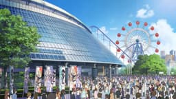 Cosmic Princess Kaguya, EP 0 · 2:09:36 : Tokyo Dome (lieu réel)