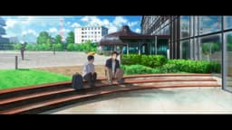 Shoushimin Series 2nd Season, EP 3 · 15:40 : Gifu Media Cosmos (lieu réel)