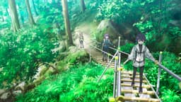 Kamiina Botan, Yoeru Sugata wa Yuri no Hana, EP 7 · 3:48 : Mont Bukō (lieu réel)
