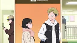 Seihantai na Kimi to Boku 2nd Season, EP 5 · 5:06 : Shinjuku Station (lieu réel)