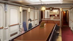 Toumei na Yoru ni Kakeru Kimi to, Me ni Mienai Koi wo Shita., EP 2 · 14:19 : Meiji-Maru (lieu réel)