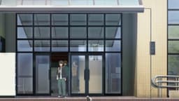 Toumei na Yoru ni Kakeru Kimi to, Me ni Mienai Koi wo Shita., EP 2 · 11:57 : Tokyo University of Marine Science and Technology Etchūjima Campus (lieu réel)