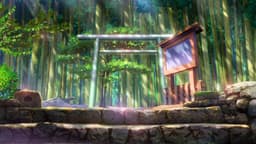 Kore Kaite Shine, EP 8 · 12:07 : Hajikama Shrine (lieu réel)