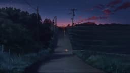 5 Centimeters per Second, EP 0 : A school route through sugarcane fields (Nakatanegashima, Tanegashima) (lieu réel)