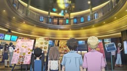 Tenkou-saki no Seiso Karen na Bishoujo ga, Mukashi Danshi to Omotte Issho ni Asonda Osananajimi Datta Ken, EP 8 · 7:40 : Grand Cinema Sunshine (lieu réel)
