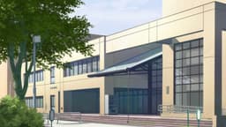 Toumei na Yoru ni Kakeru Kimi to, Me ni Mienai Koi wo Shita., EP 2 · 10:55 : Tokyo University of Marine Science and Technology Etchūjima Campus (lieu réel)