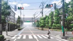 Yofukashi no Uta, EP 4 : Time Parking UR Tajima No. 1 (lieu réel)