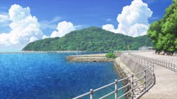 Summer Pockets, EP 14 · 14:12 : Torii Gate of Emperor Sutoku Shrine (lieu réel)
