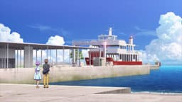 Summer Pockets, EP 10 · 21:03 : Marine station "Naoshima" (lieu réel)