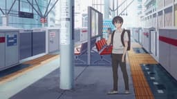 2.5 Dimensional Seduction, EP 4 · 3:44 : Shin-maruko Station (lieu réel)