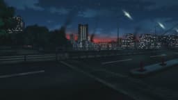 Otome Kaijuu Caraméliser, EP 11 · 11:03 : Chuo-Ohashi Bridge (lieu réel)