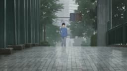 Toumei na Yoru ni Kakeru Kimi to, Me ni Mienai Koi wo Shita., EP 2 · 18:45 : Aioi Bridge (lieu réel)