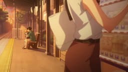 Otaku ni Yasashii Gal wa Inai!?, EP 5 · 19:39 : Yuigahama Station (lieu réel)