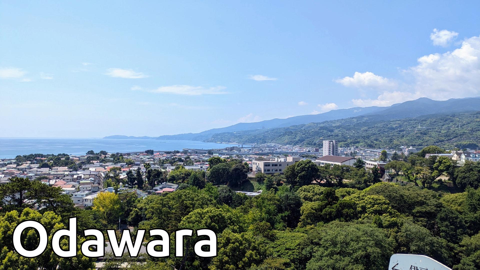 Odawara, vue depuis le château