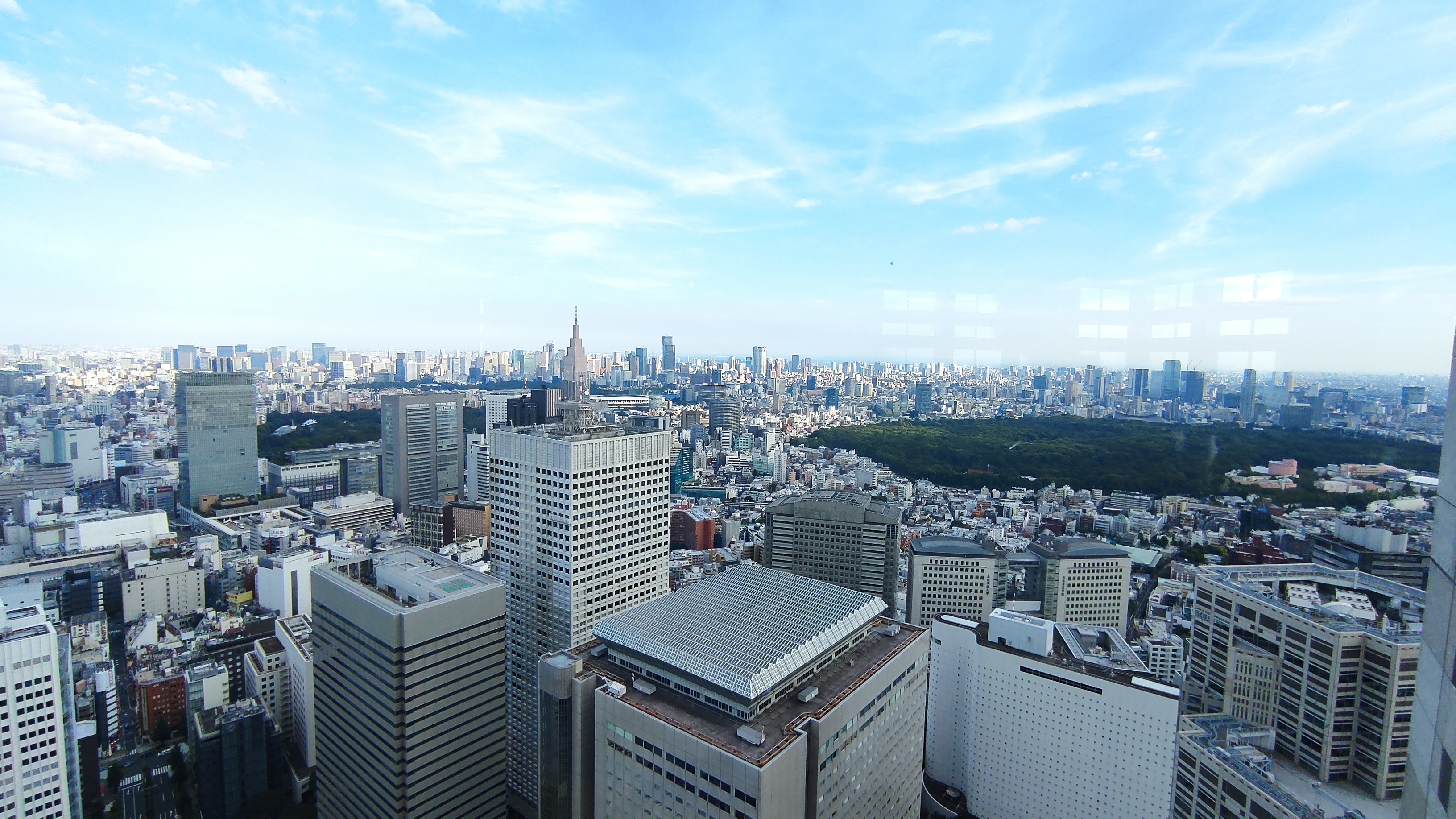 Vue depuis le Tokyo Government Metropolitan Building