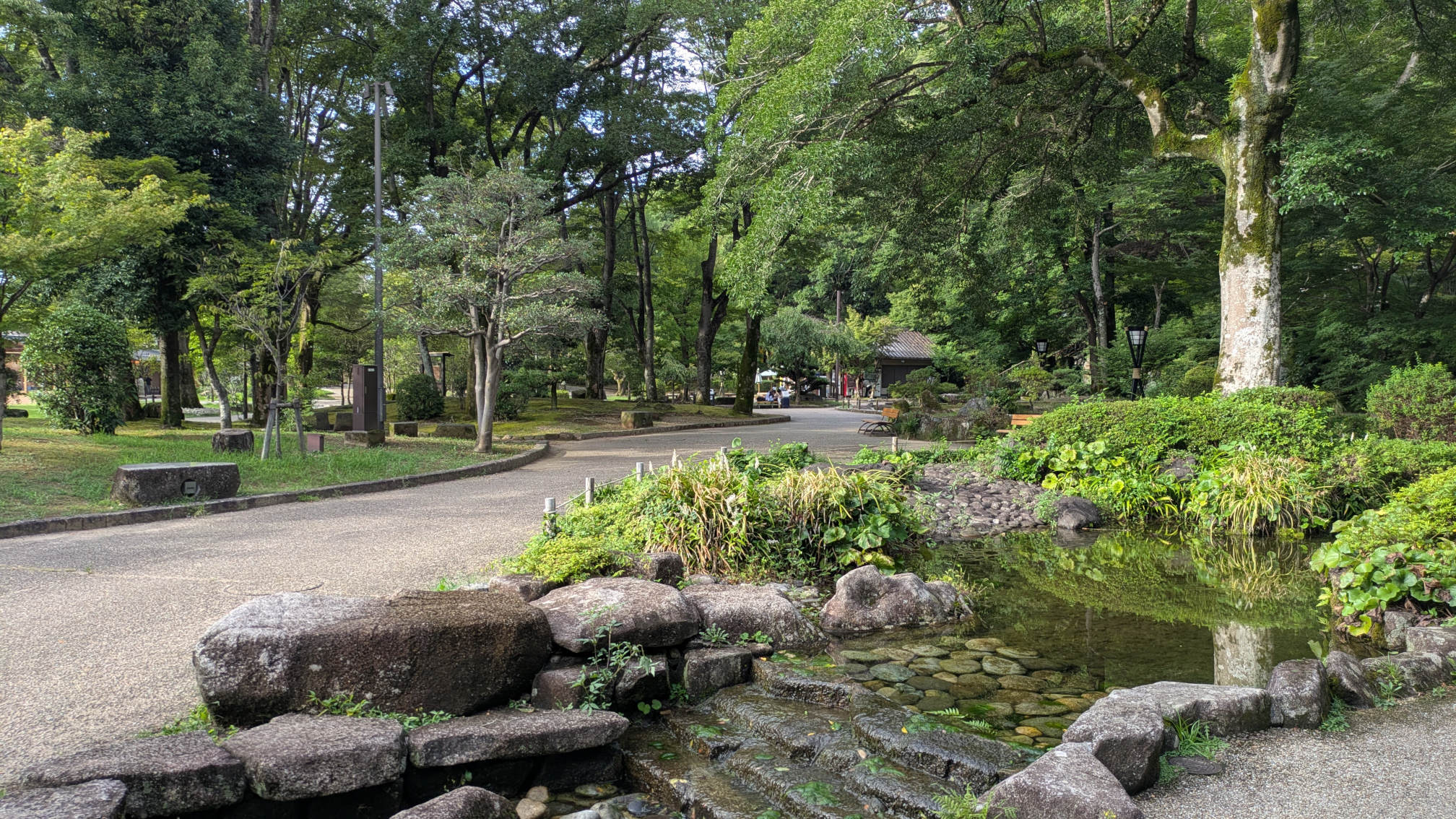 Allée du parc de Gifu