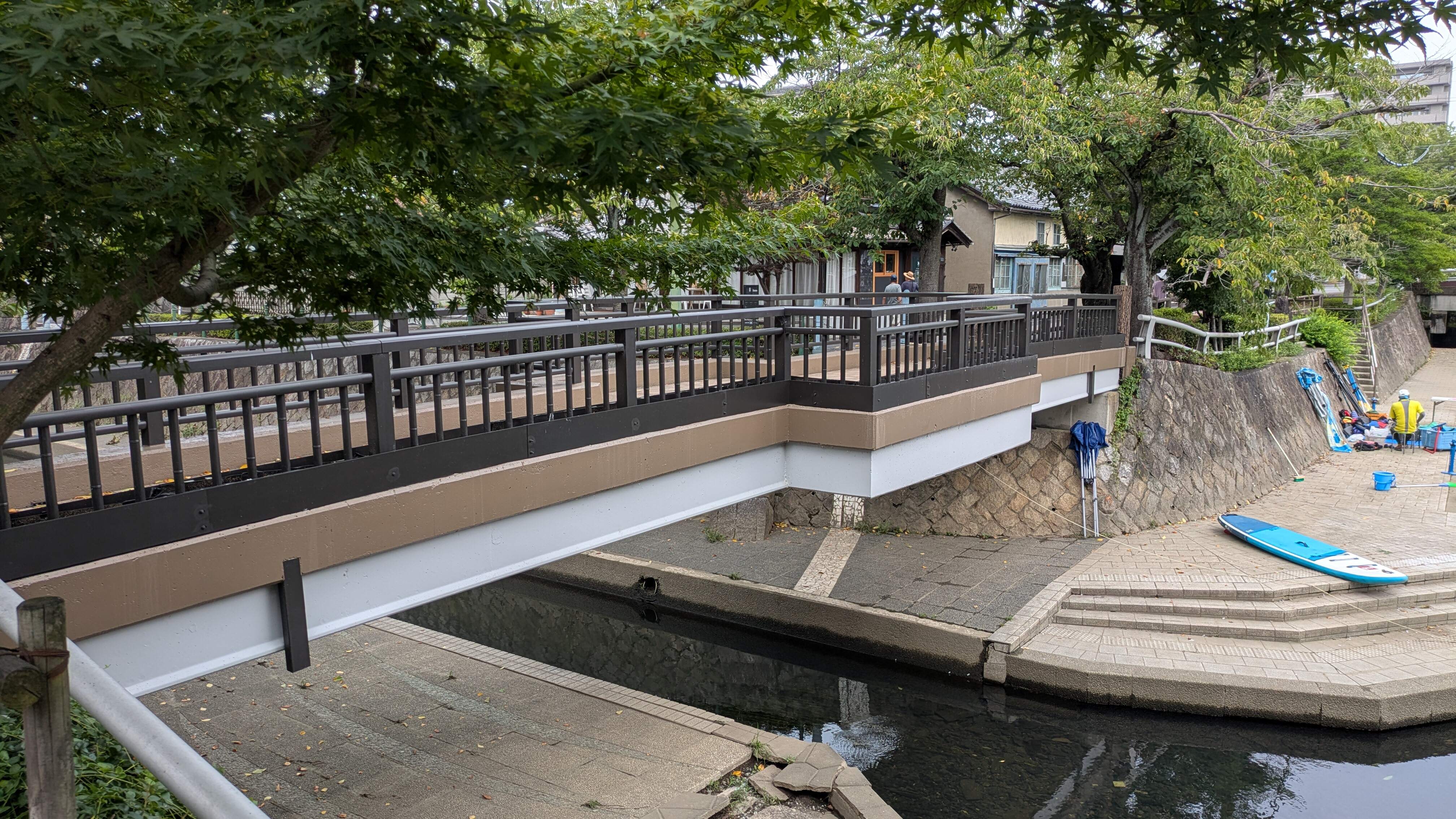 Pont Midori à Ogaki dans la réalité