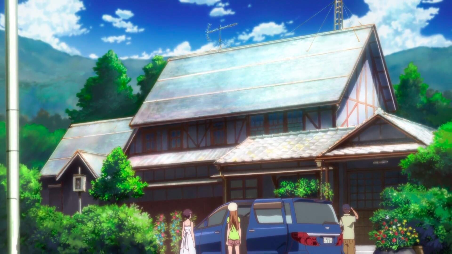 Ancienne demeure d'Iba dans l'anime Chuunibyou Demo Koi ga Shitai !