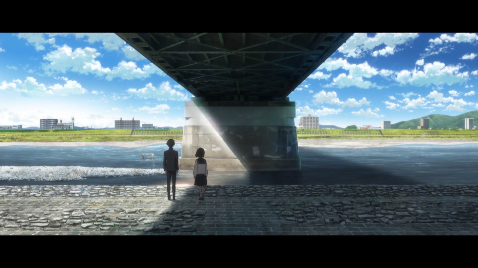 Le pont Chusetsu tel que vu dans l'anime